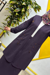 Kadın Büyük Beden Ottoman Cepli Çelik Hırka