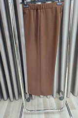 Kadın Giyim Büyük Beden Bol Paça Scuba Pantolon