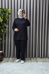 Kadın Giyim Büyük Beden Spor İkili Takım