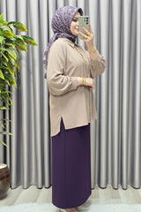 Kadın Giyim Krep Kalem Etek