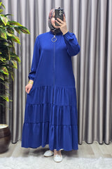 Kadın Tesettür Giyim Büyük Beden Elbise Ferace