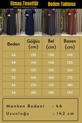 Kadın Tesettür Giyim Büyük Beden Endonezya Krebi Robalı Ferace