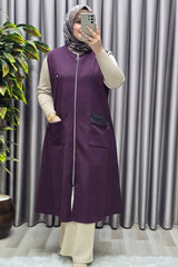 Kadın Tesettür Giyim Büyük Beden Ottoman Yelek