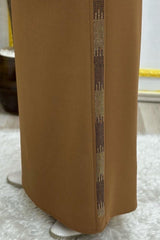 Kadın Tesettür Giyim Büyük Beden Yan Taşlı Kalem Etek