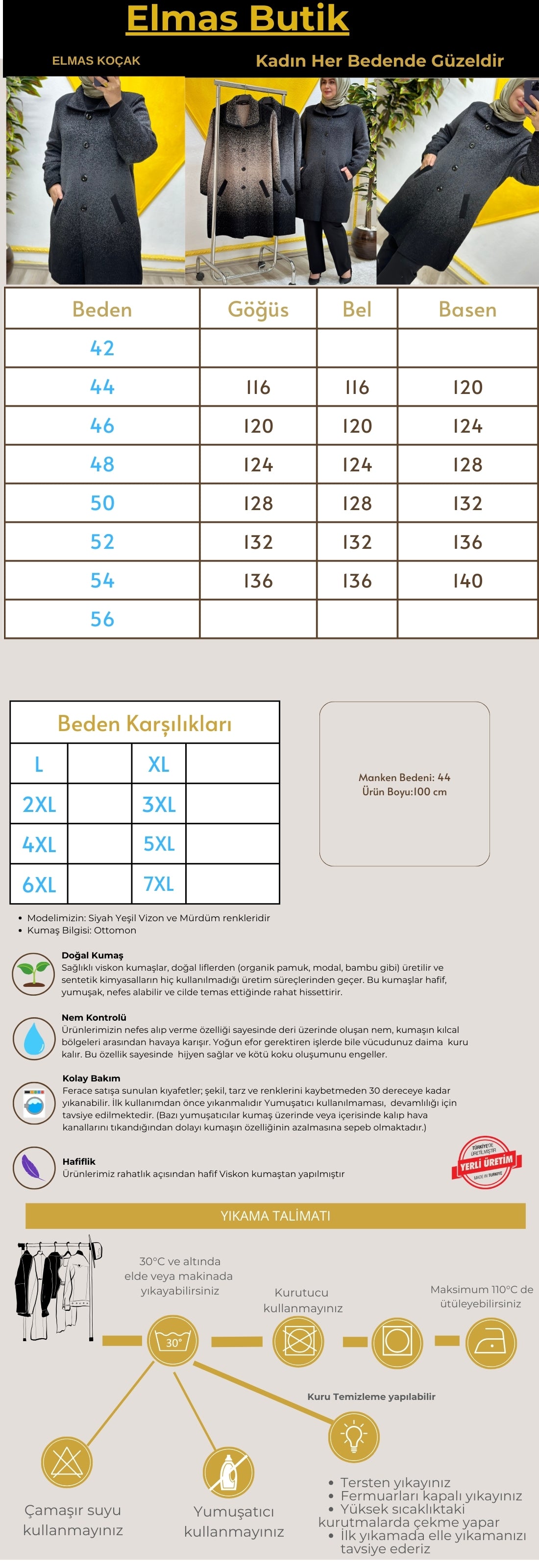 Bayan Büyük Beden Hırka Rahat Kalıp Çepli Esnek Gıyçık Kap Koyu Gri