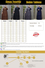 Kadın Tesettür Giyim Büyük Beden İki Katlı Ferace